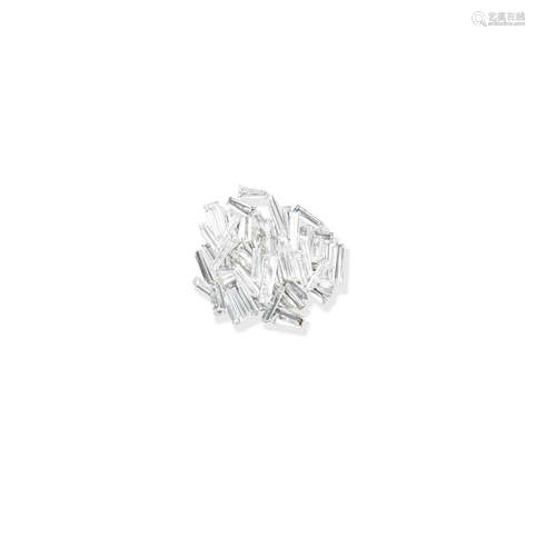 A group of fifty-five unmounted diamonds  (55)