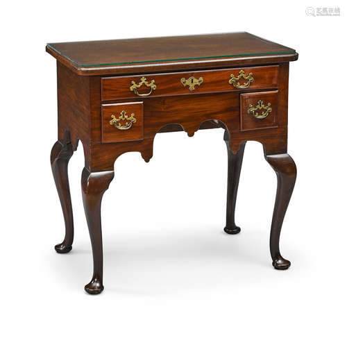 A George II Mahogany Dressing Table  Mid 18th century