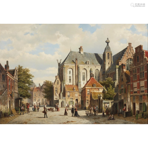 Willem Koekkoek (Dutch, 1839–1895), , A …