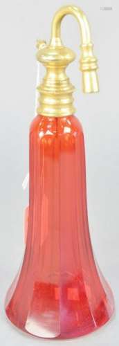 Glass Pigeon Blood atomizer perfume bottle, with
