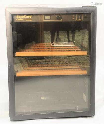 Eurocave comfort wine refrigerator. ht. 34 in., wd. 26