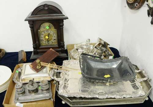 Group lot to include 19th century Sheffield silver