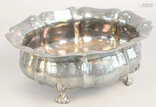 Calgaro Italian sterling silver center bowl, hand