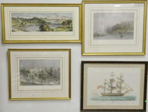 Eleven piece lot to include Angelo Giuliani ship