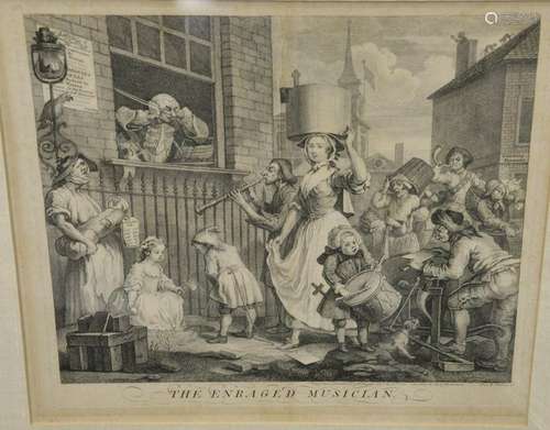 William Hogarth, etching/engraving, 