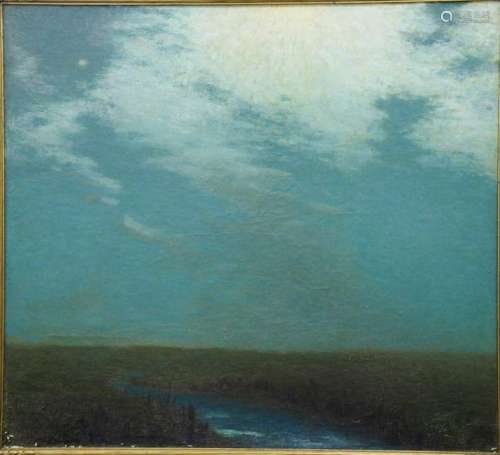 Albert Pike Lucas (1862 - 1945), oil on canvas, 