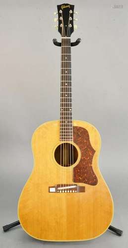 Gibson Acoustic guitar, model J-50 serial number