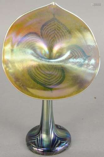 Steven Correia Jack in Pulpit Art Glass vase,