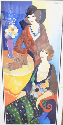 Itzchak Tarkay (1935-2012), serigraph, 