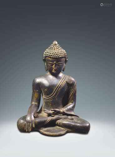 明  銅釋迦牟尼佛坐像