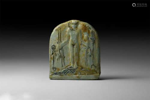 Romano-Egyptian Harpokrates Amulet