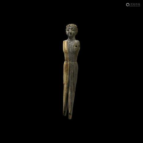 Egyptian Wooden Striding Figure