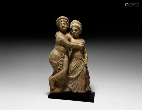 Greek Canosa Terracotta Figurine
