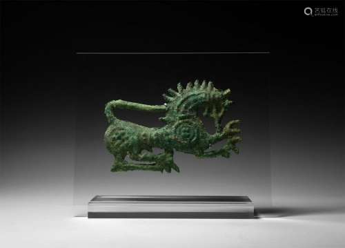 Scythian Animal Plaque with Leaping Lion