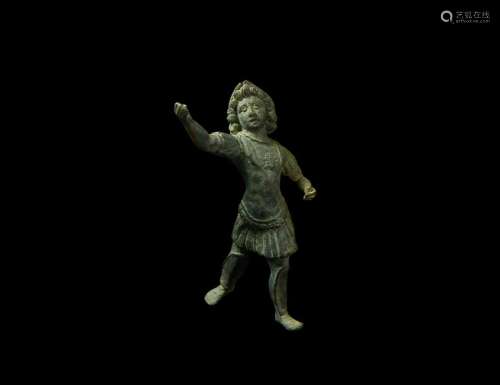 Roman Young Warrior God Statuette