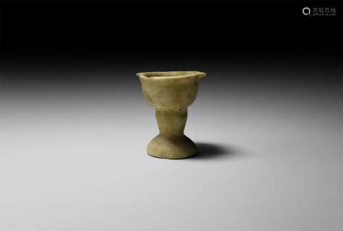 Egyptian Alabaster Chalice