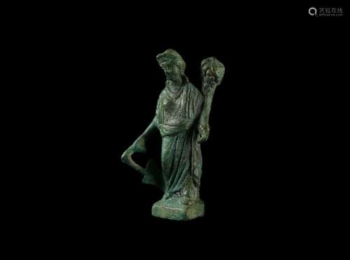 Roman Fortuna Statuette