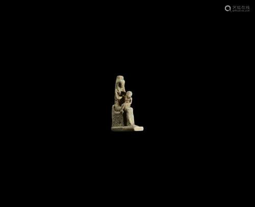 Egyptian Isis with Horus Amulet