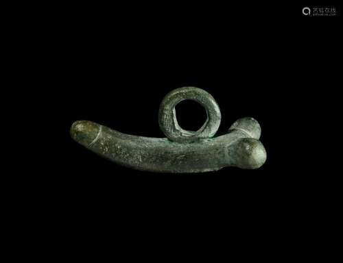 Roman Phallic Pendant