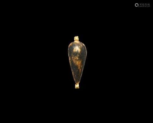 Egyptian Gold Lotus Bead