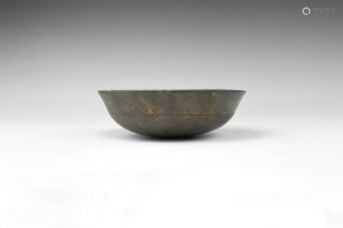 Greek Flared Bronze Bowl