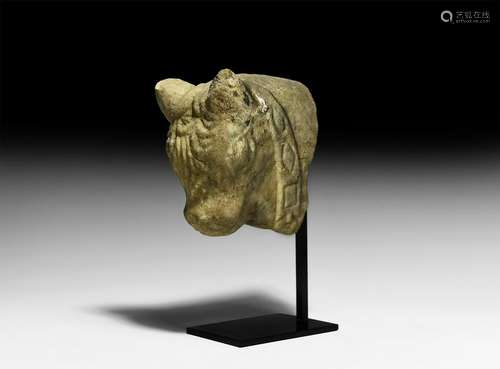 Roman Bull's Head Corbel