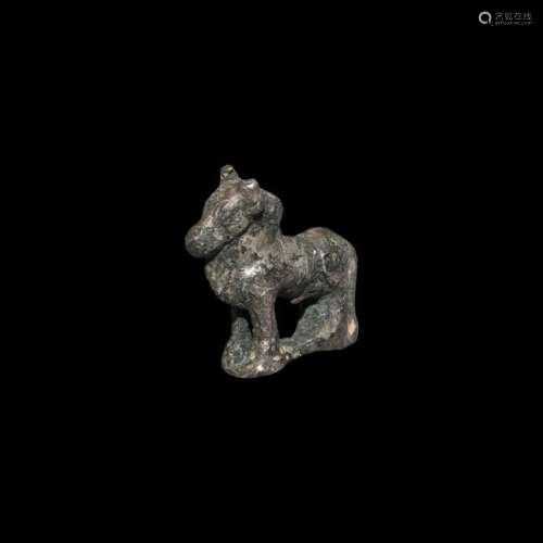 Roman Silver Bull Statuette