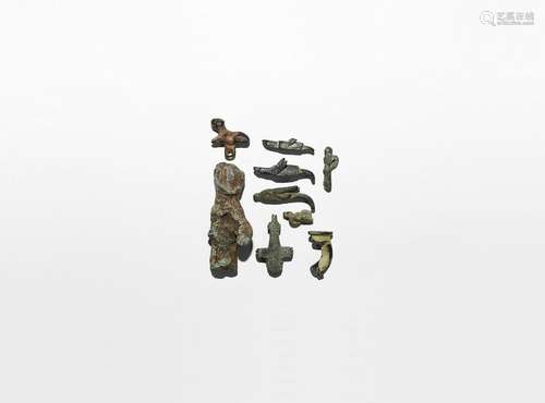 Roman Finial and Amulet Collection