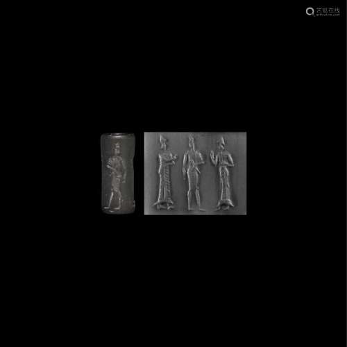 Western Asiatic Cylinder Seal with Procession