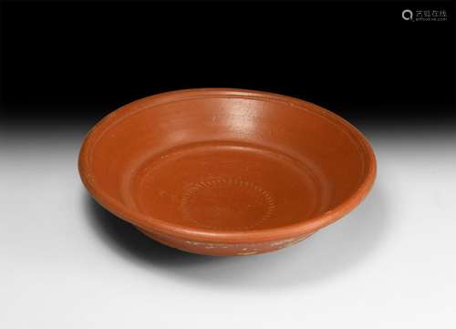 Roman Decorated Redware Bowl