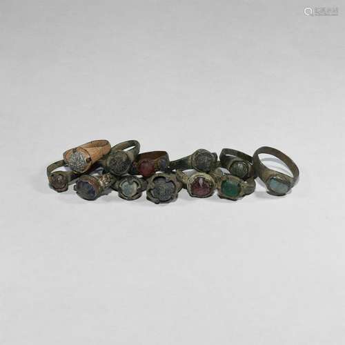 Roman and Other Rings with Cabochons