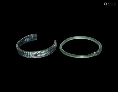 Roman Glass Bracelet Group