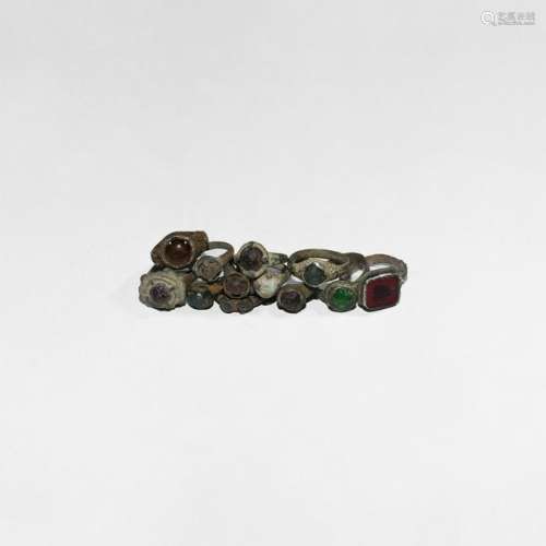 Roman and Other Rings with Cabochons