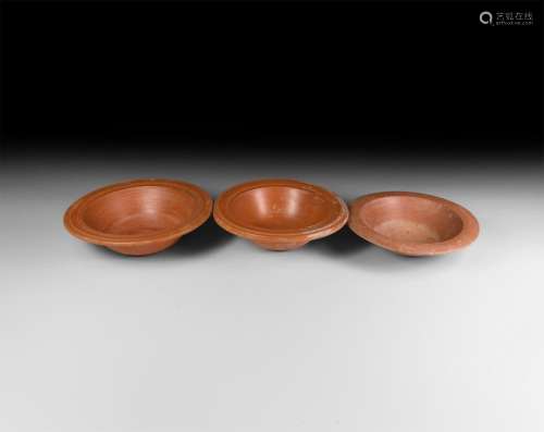 Roman Redware Bowl Group