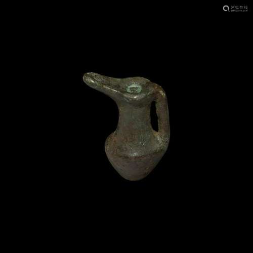 Roman Miniature Jug Amulet