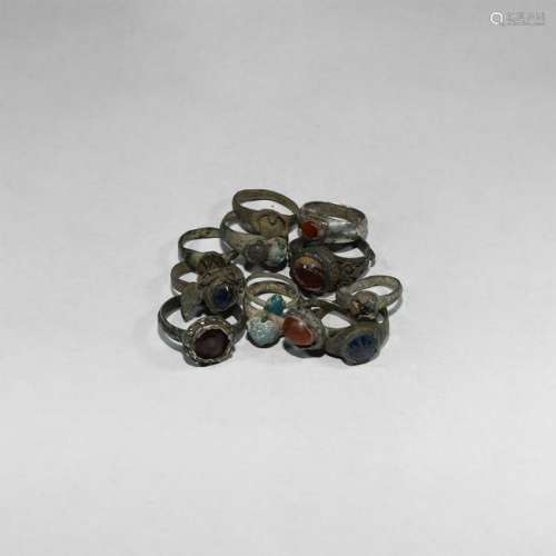 Roman and Other Rings with Gemstones