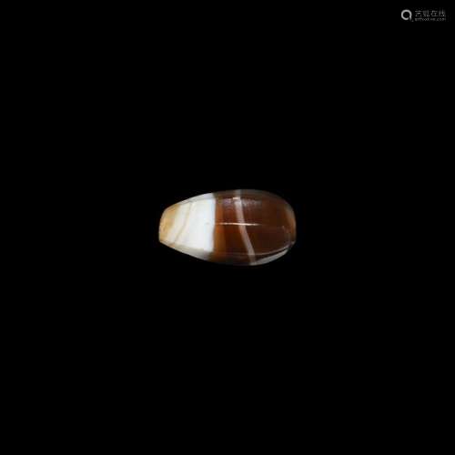 Roman Facetted Agate Bead