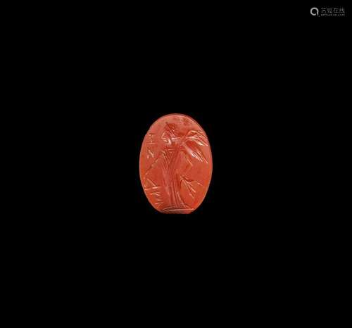 Roman Gemstone with Victory