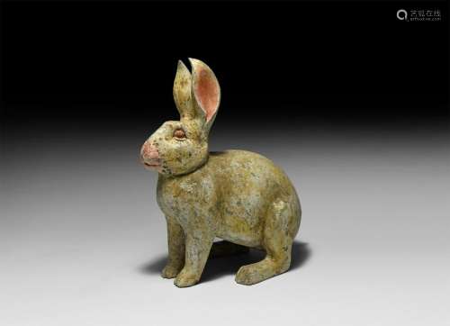 Chinese Tang Rabbit Figurine