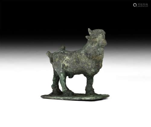 Roman Bull Statuette