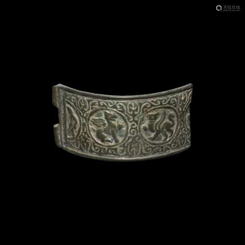 Byzantine Bracelet Section with Beasts