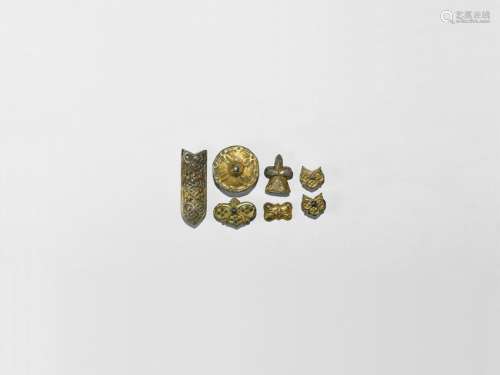 Byzantine Gilt Silver Mount Group