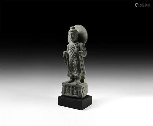 Gandharan Buddha Statuette