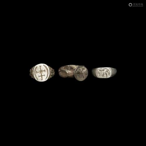 Byzantine and Other Silver Rings