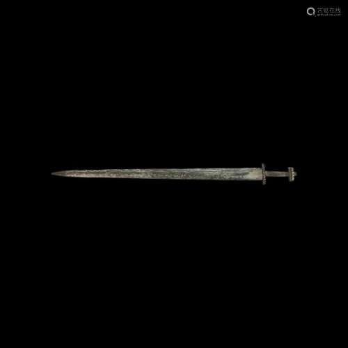 Viking Oakeshott Type XII Sword with Silver Inlaid Hilt