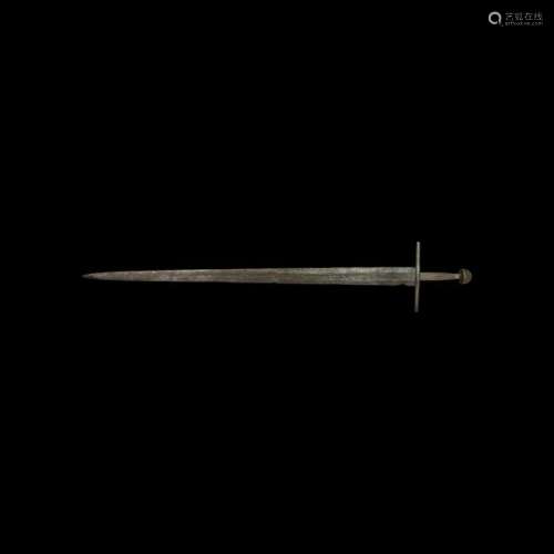Medieval Single-Handed Double-Edged Sword