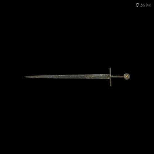 Scottish Double-Handed Sword with Heraldic Pommel
