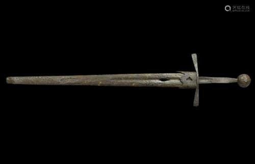 Medieval Italian Type XII Double-Edged Sword