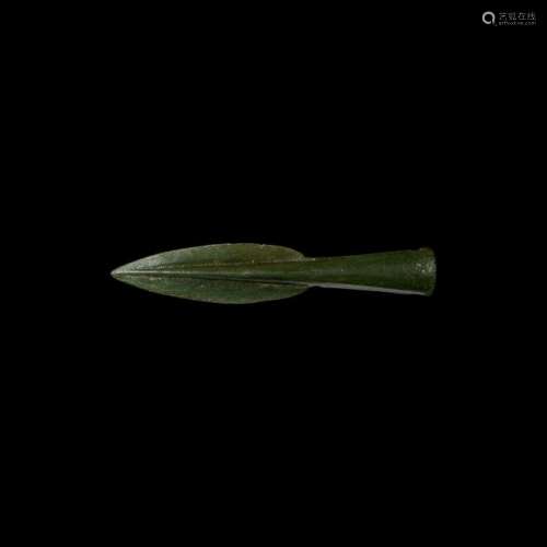 Bronze Age Socketted Spearhead