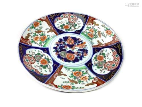 A JAPANESE IMARI CHARGER